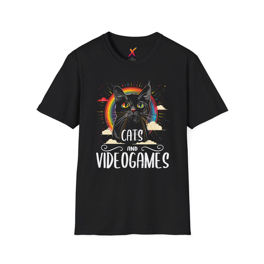 Cats And Videogames T-Shirt