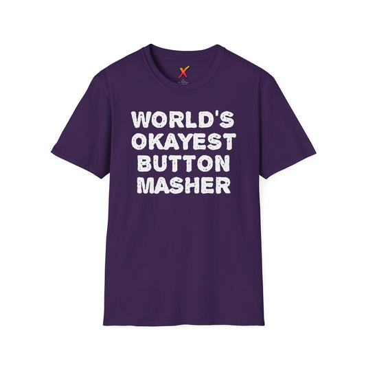 World's Okayest Button Masher T-Shirt